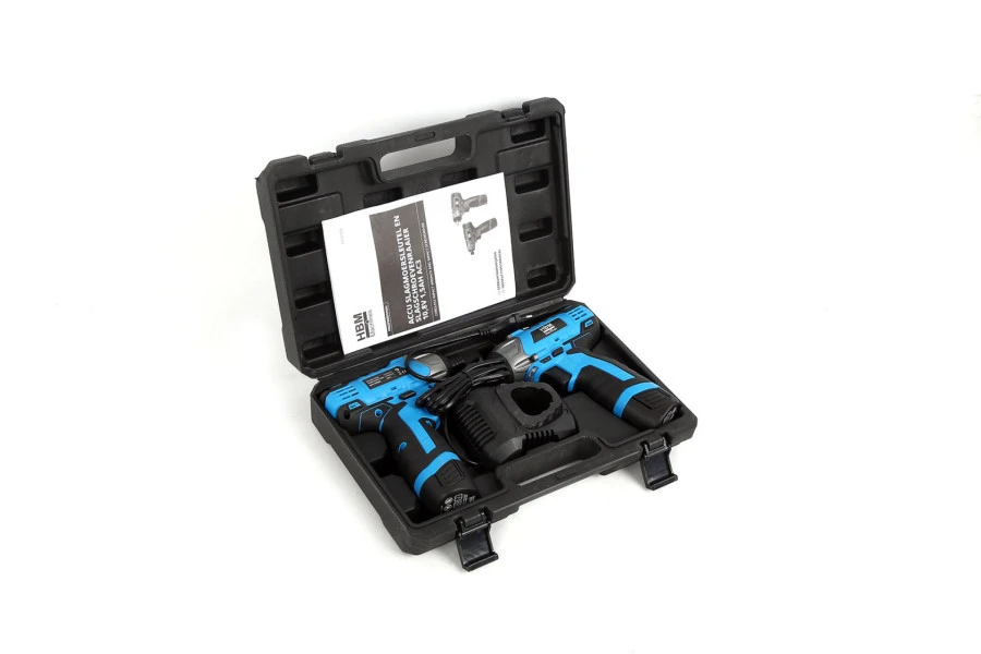 HBM Accu Slagmoersleutel En Slagschroevendraaier 10,8 Volt 1,5 Ah Power10 - Afbeelding 13