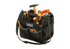 ToolPack Compacte Gereedschapstas, Vierkant Model, Metalen Draaghendel Met Anti-slip Greep, Verstelbare Draagriem