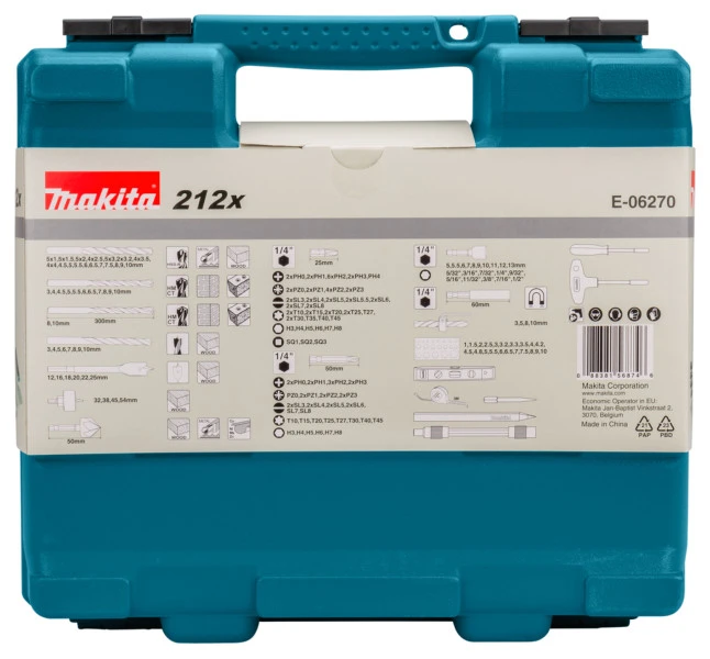 Makita E-06270 212pcs Bitset - Afbeelding 8