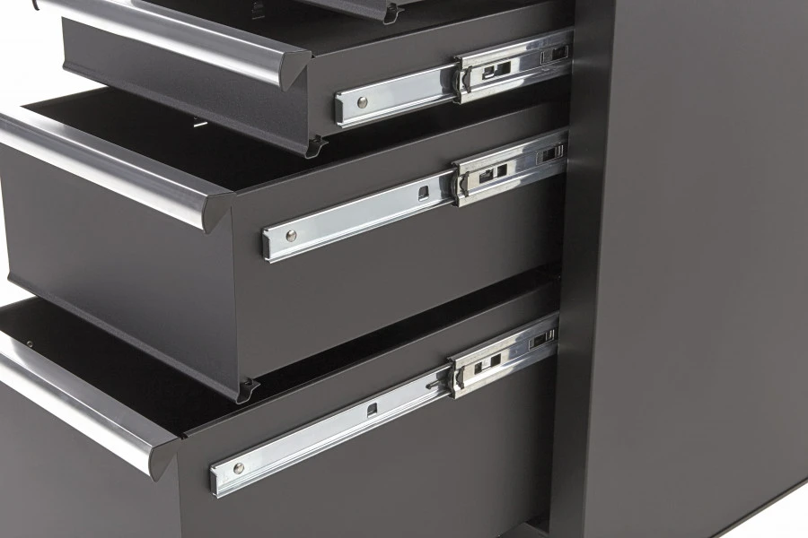 HBM 6 Laden Gereedschapskast Zwart - Afbeelding 2