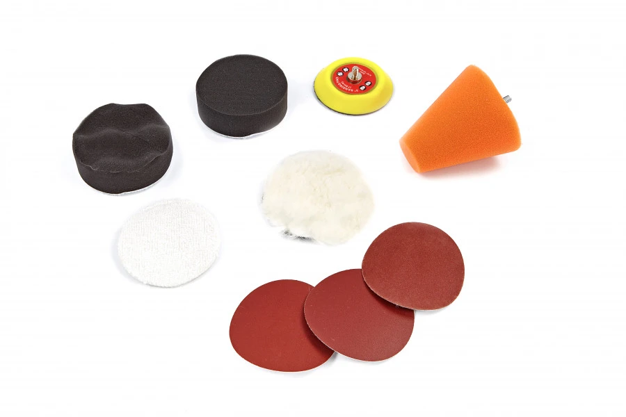 HBM Polijstmachine, Schuurmachine Op Accu 75 Mm 10,8 Volt 1,5 Ah Power10 - Afbeelding 2