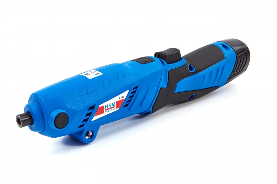 HBM Polijstmachine, Schuurmachine Op Accu 75 Mm 10,8 Volt 1,5 Ah Power10 - Afbeelding 7