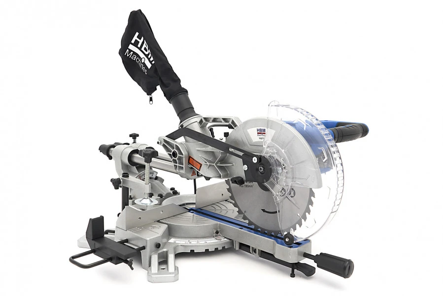 HBM 254 X 70 Mm Radiaalzaag, Afkortzaag, Trekzaag Met Laser - Afbeelding 3