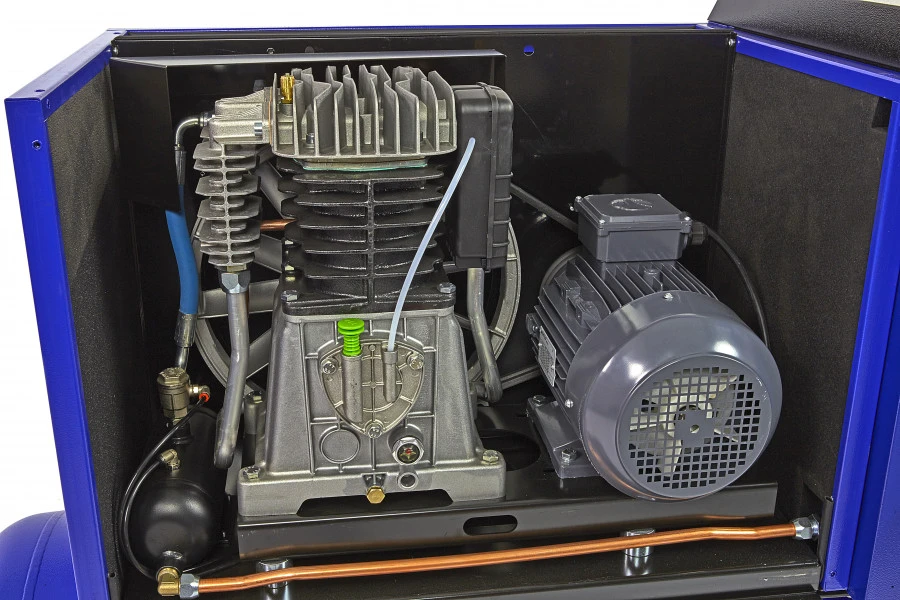 Michelin 5,5 PK 270 Liter Gedempte Compressor MCXD 598/300 N MET DROGER - Afbeelding 6