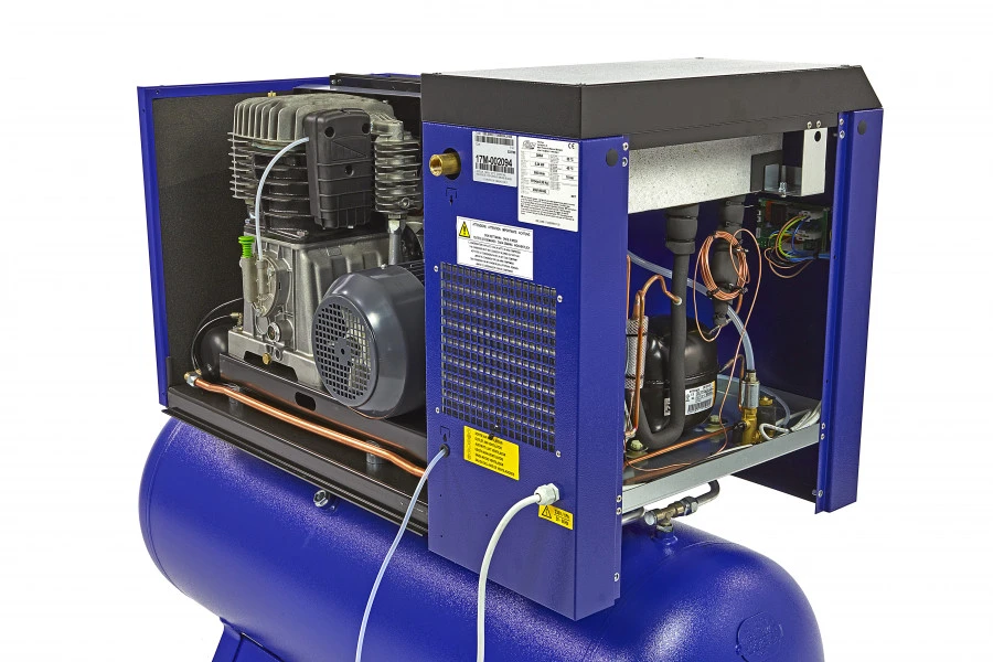 Michelin 5,5 PK 270 Liter Gedempte Compressor MCXD 598/300 N MET DROGER - Afbeelding 7