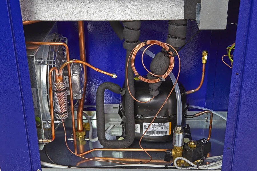 Michelin 5,5 PK 270 Liter Gedempte Compressor MCXD 598/300 N MET DROGER - Afbeelding 8