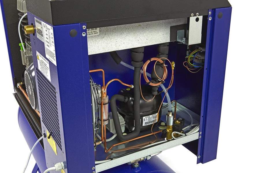 Michelin 5,5 PK 270 Liter Gedempte Compressor MCXD 598/300 N MET DROGER - Afbeelding 10