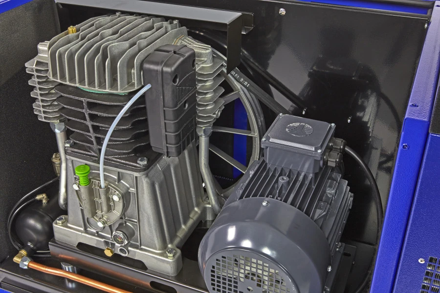 Michelin 5,5 PK 270 Liter Gedempte Compressor MCXD 598/300 N MET DROGER - Afbeelding 11