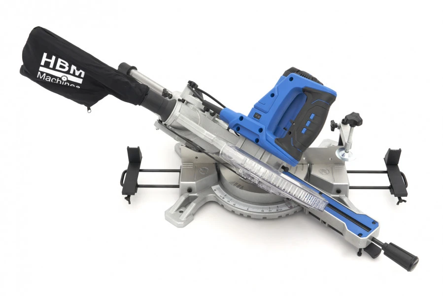 HBM 254 X 70 Mm Radiaalzaag, Afkortzaag, Trekzaag Met Laser - Afbeelding 4