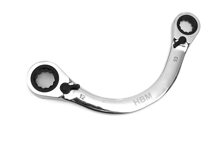 HBM Startersleutelset, Halve Maan Steeksleutelset 5-delig - Afbeelding 3