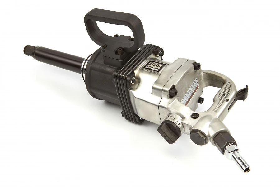 HBM 1" Pneumatische Professionele Slagmoersleutelset - Afbeelding 3