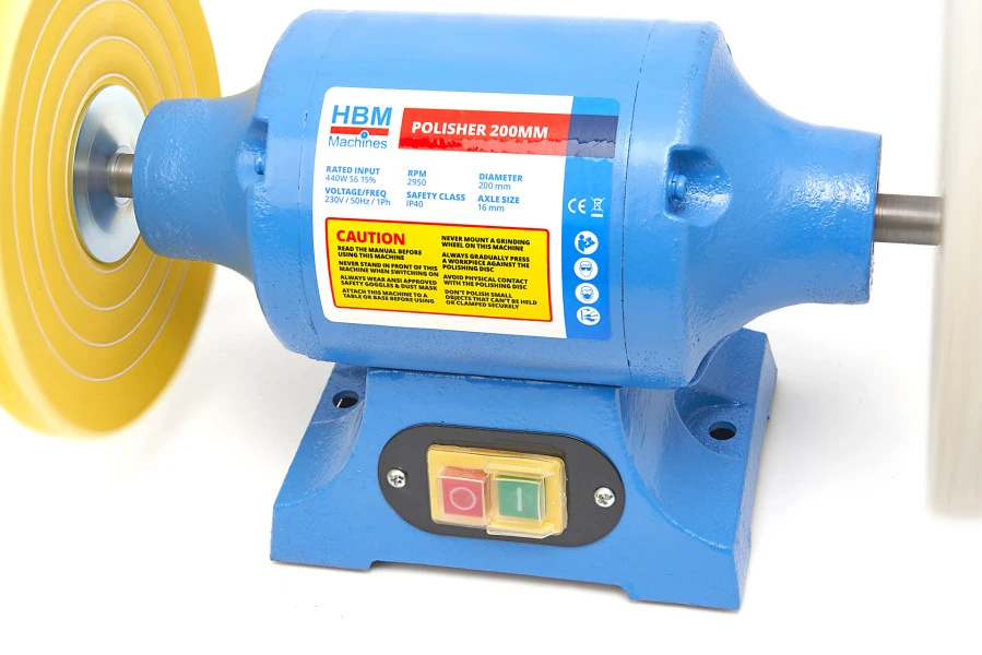 HBM 200 Mm Hobby Polijstmachine - Afbeelding 3