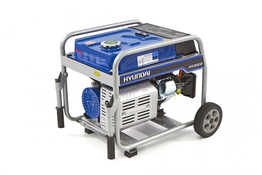 Hyundai 55021FHKD 2600 Watt Generator, Aggregaat Met 200 Cc OHV-Benzinemotor, 230V