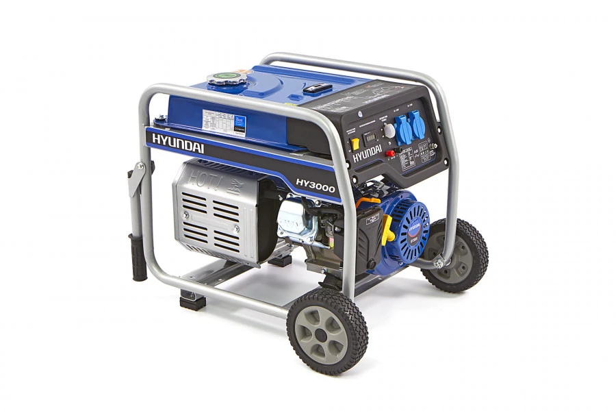 Hyundai 55021FHKD 2600 Watt Generator, Aggregaat Met 200 Cc OHV-Benzinemotor, 230V - Afbeelding 2
