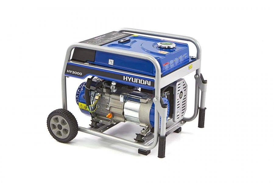 Hyundai 55021FHKD 2600 Watt Generator, Aggregaat Met 200 Cc OHV-Benzinemotor, 230V - Afbeelding 3