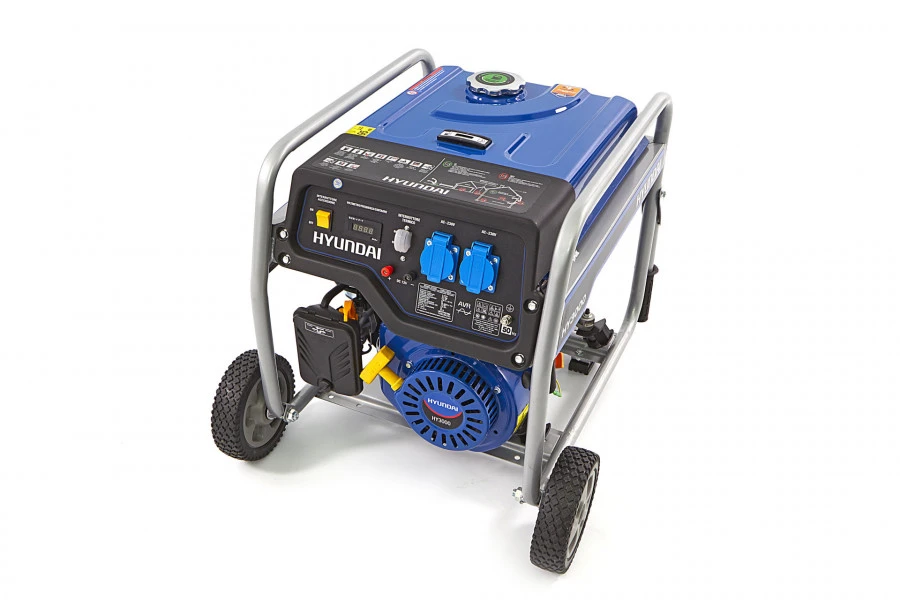 Hyundai 55021FHKD 2600 Watt Generator, Aggregaat Met 200 Cc OHV-Benzinemotor, 230V - Afbeelding 4