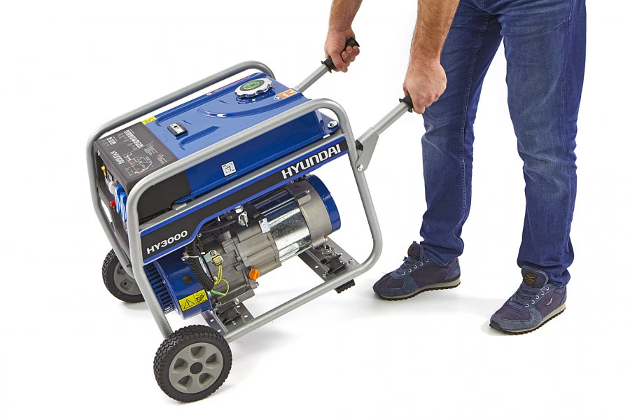 Hyundai 55021FHKD 2600 Watt Generator, Aggregaat Met 200 Cc OHV-Benzinemotor, 230V - Afbeelding 6