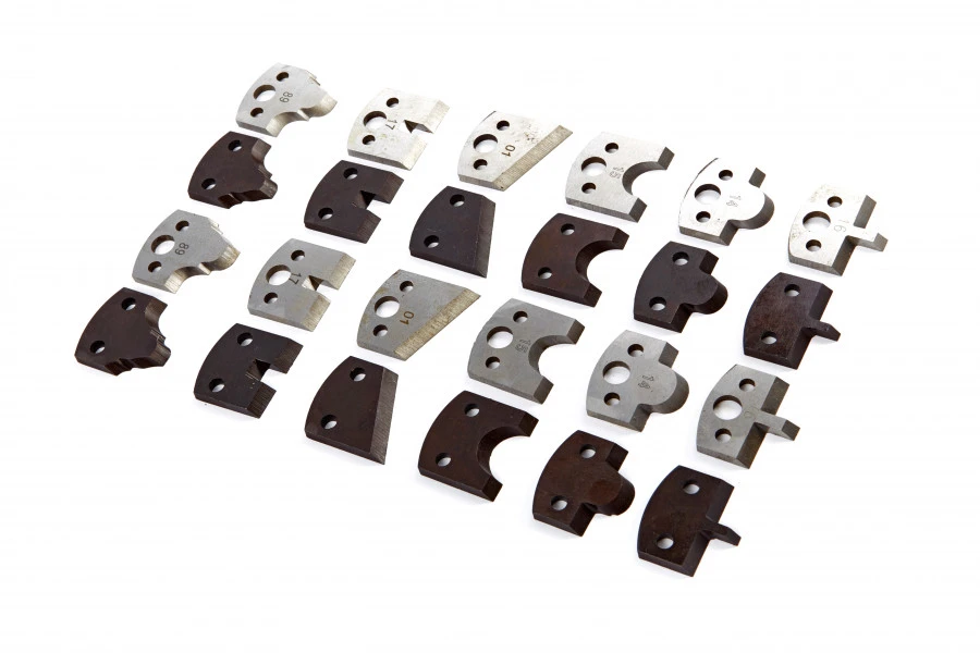 HBM 100 Mm Profi Houtfreeskop Met 7 Sets Messen