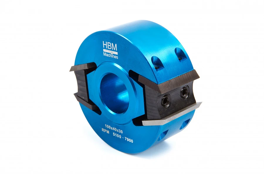 HBM 100 Mm Profi Houtfreeskop Met 7 Sets Messen - Afbeelding 4