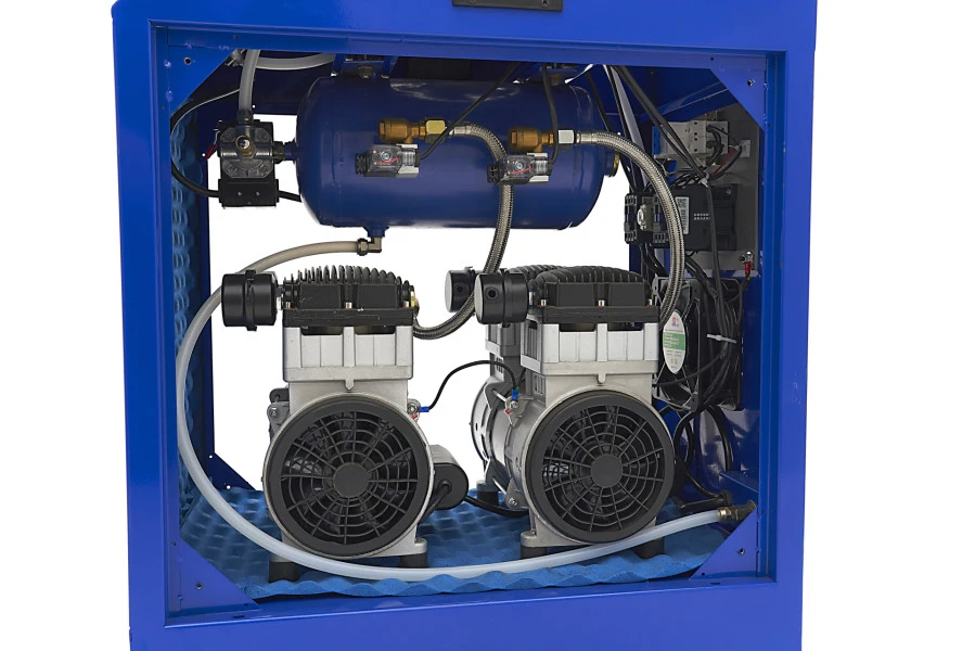 HBM 6 PK Industriële Low Noise Compressor 720 L/min - Afbeelding 8