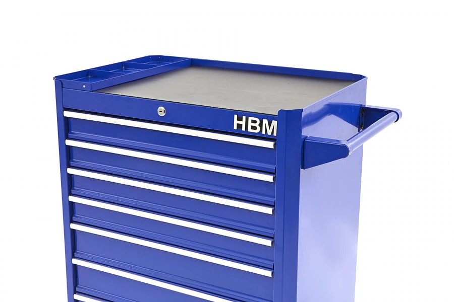 HBM Gereedschapswagen 7 Laden 66 Cm, Blauw - Afbeelding 3