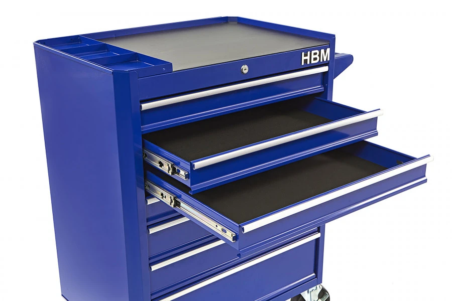 HBM Gereedschapswagen 7 Laden 66 Cm, Blauw - Afbeelding 10