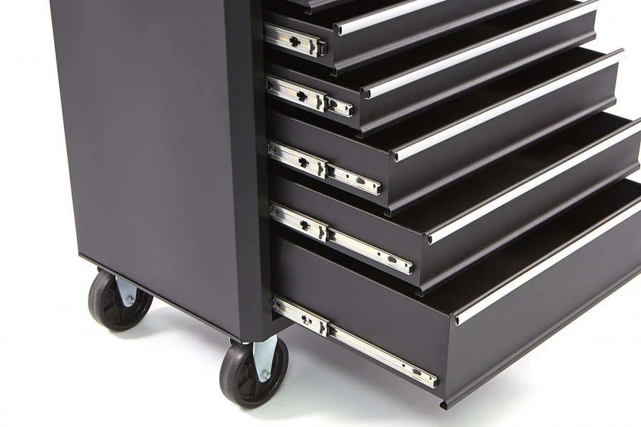 HBM Gereedschapswagen Met 7 Laden - 66 Cm - Zwart - Afbeelding 6