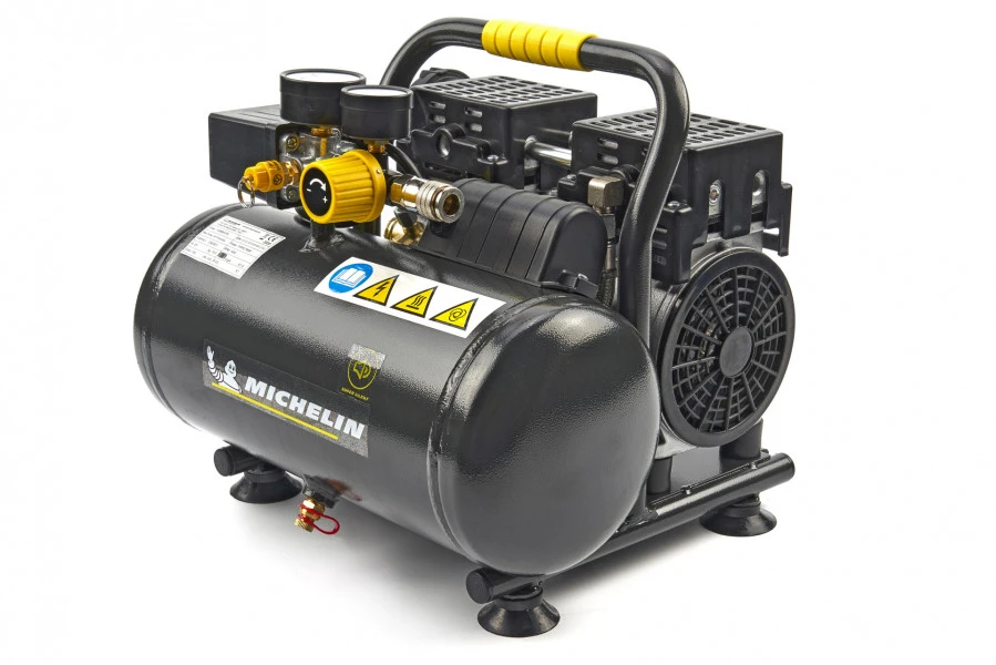 Michelin 6 Liter Professionele Low Noise Compressor - Afbeelding 10