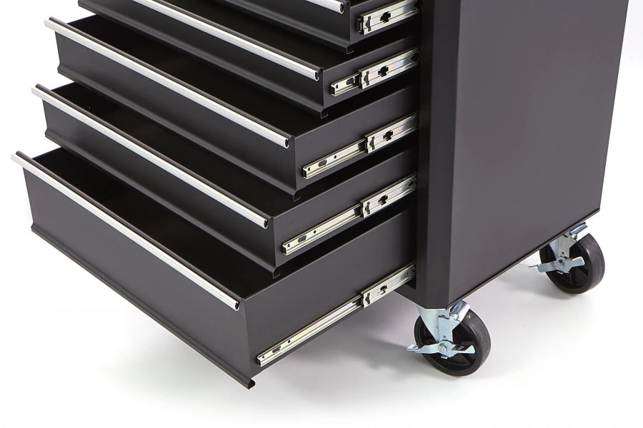 HBM Gereedschapswagen Met 7 Laden - 66 Cm - Zwart - Afbeelding 5