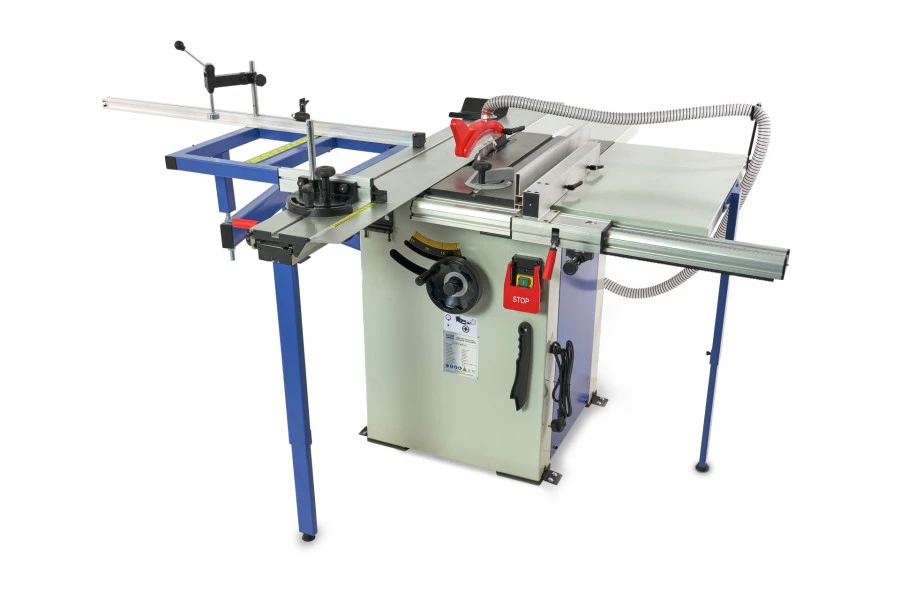 HBM 1600 Professionele Paneelzaag, Cirkelzaagtafel Met Roltafel - Afbeelding 5