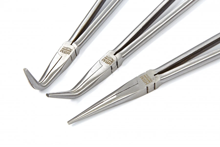 HBM Profi 400 Mm 3 Delige Lange Tangenset - Afbeelding 2