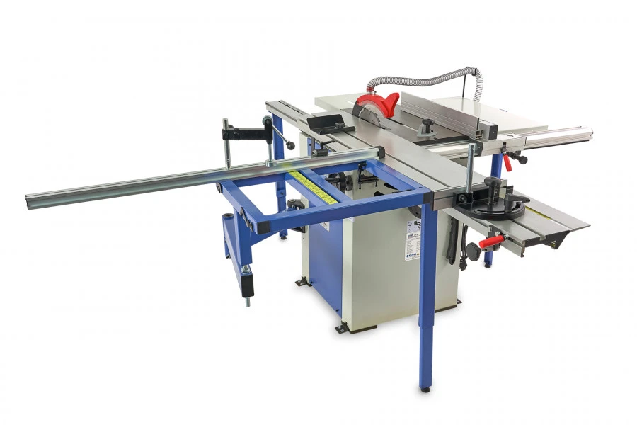 HBM 1600 Professionele Paneelzaag, Cirkelzaagtafel Met Roltafel - Afbeelding 8