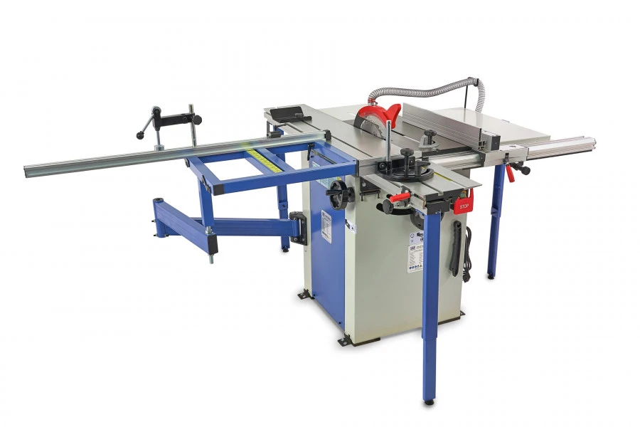 HBM 1600 Professionele Paneelzaag, Cirkelzaagtafel Met Roltafel - Afbeelding 3