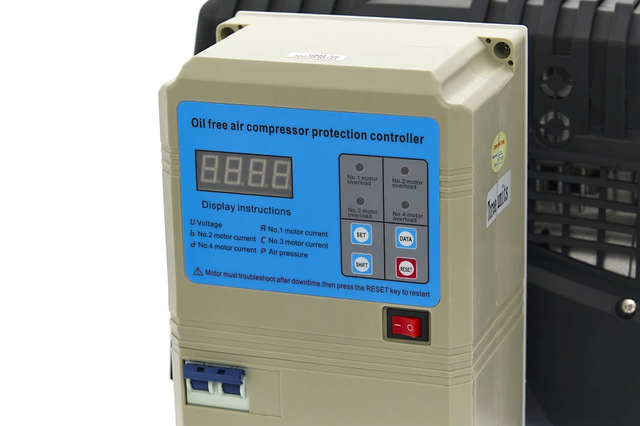 HBM 70 Liter Professionele Low Noise Compressor - Model 2 - Afbeelding 7