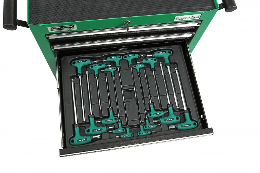 Mannesmann Gevulde Gereedschapswagen - 321 Delig - Afbeelding 5