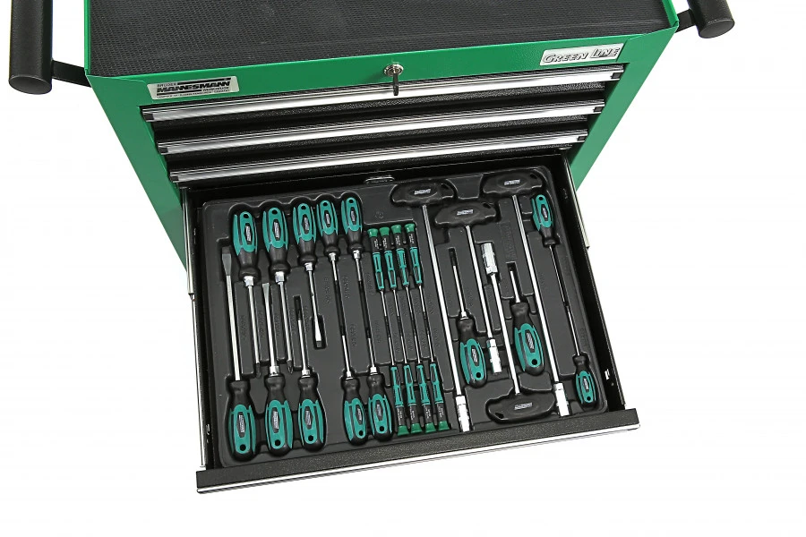 Mannesmann Gevulde Gereedschapswagen - 321 Delig - Afbeelding 6