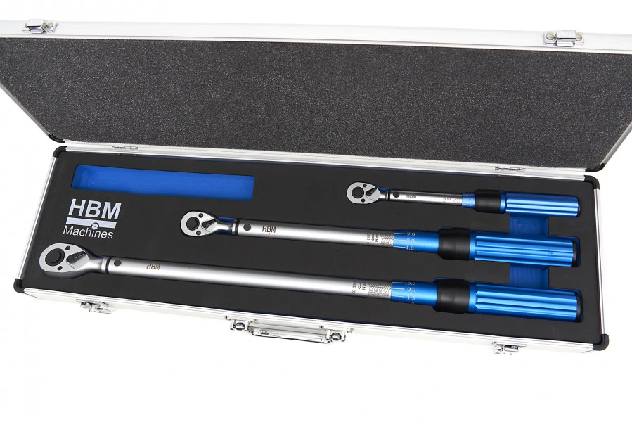HBM Professionele Momentsleutelset Van 5 Tot 330 Nm 3-delig - Afbeelding 8