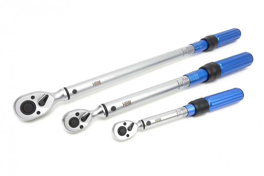 HBM Professionele Momentsleutelset Van 5 Tot 330 Nm 3-delig - Afbeelding 2