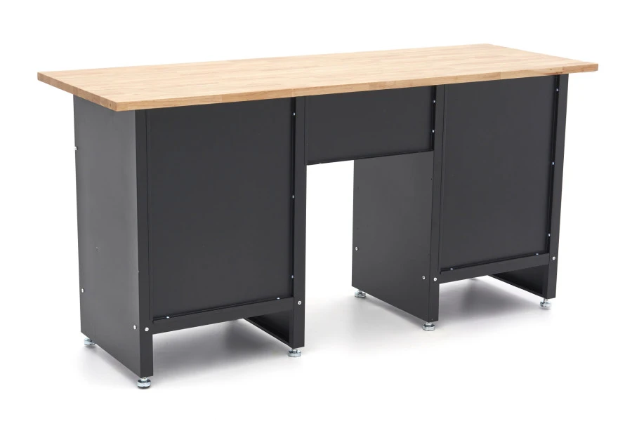 HBM 171 Cm Werkbank Met 6 Laden 1 Deur En Massief Houten Werkblad - Afbeelding 2