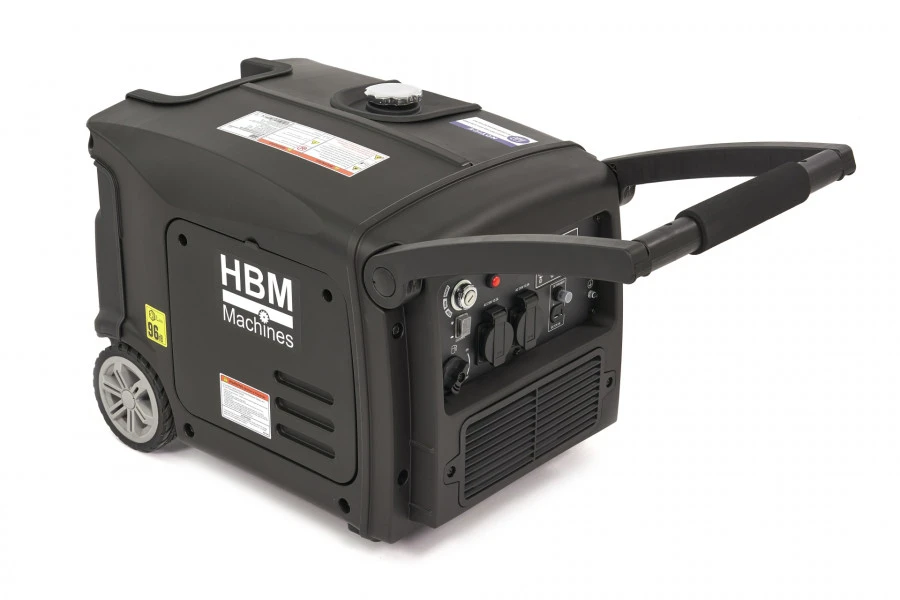 HBM 3.200W 4-takt Inverter Generator Met 223 Cc Benzinemotor, 230V/12V - Afbeelding 2