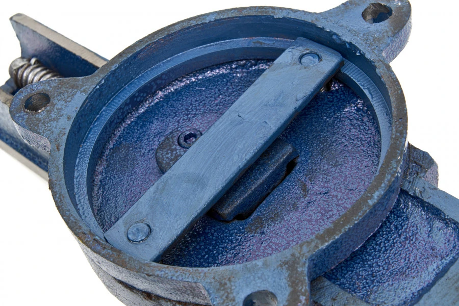 HBM Profi 150 Mm Bankschroef Met Draaibaar Onderstel - Afbeelding 10