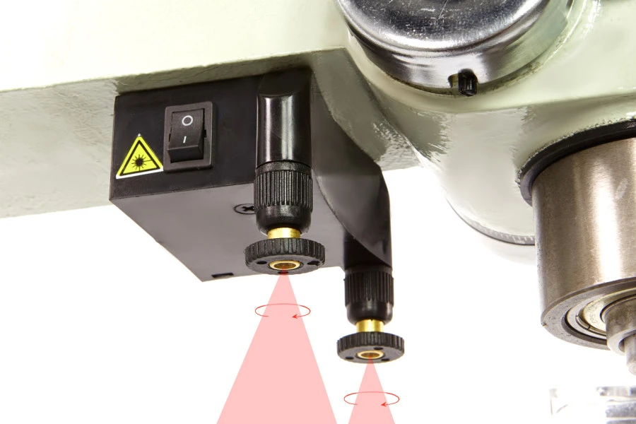 HBM 32 Mm Kolomboormachine Vloermodel Met Digitale Uitlezing 230 Volt - Afbeelding 9