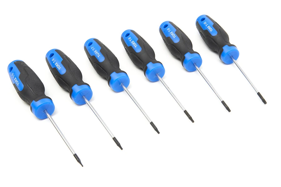 HBM 12 Delige Professionele Torx Schroevendraaierset In Stevige Opbergetui - Afbeelding 2