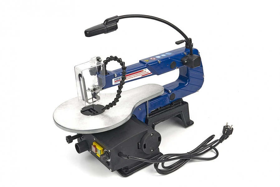 HBM Variabele Figuurzaagmachine Met Verlichting En Stofblaassysteem - Afbeelding 2