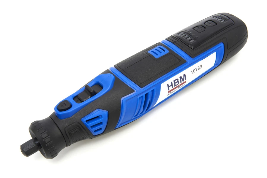 HBM 8 Volt Multitool Op Accu Inclusief 58 Accessoires En 5 Snelheden - Afbeelding 2