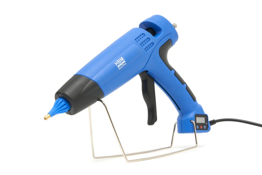HBM 500 Watt 11 Mm. Professioneel Lijmpistool Met Verstelbare Temperatuur En Digitaal Display - Afbeelding 2