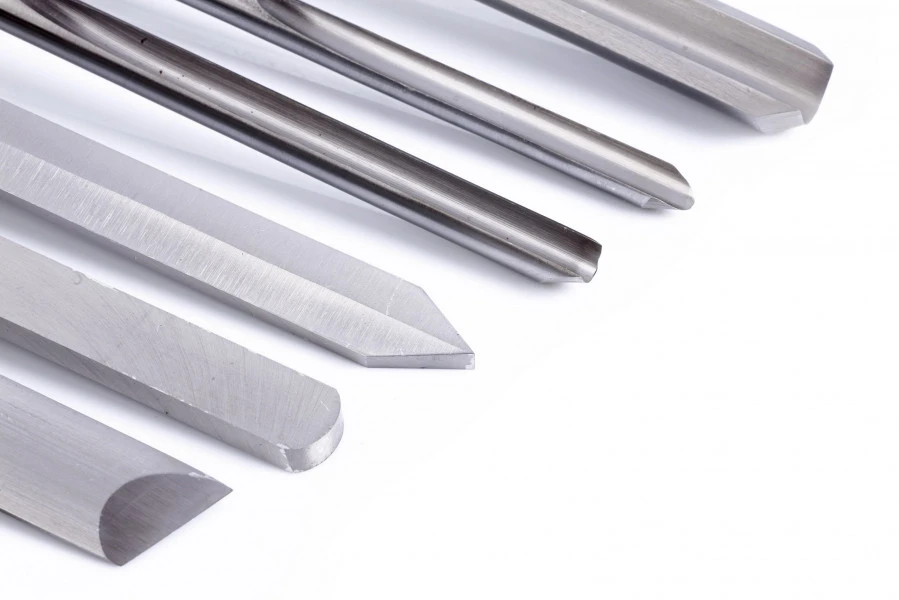 HBM 6 Delige Professionele HSS Houtdraaibeitelset - Afbeelding 2